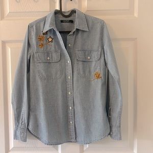 Ralph Lauren Embroidered Denim Shirt